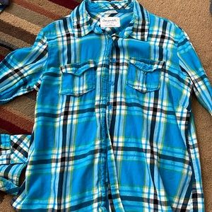 XL Blue Plaid